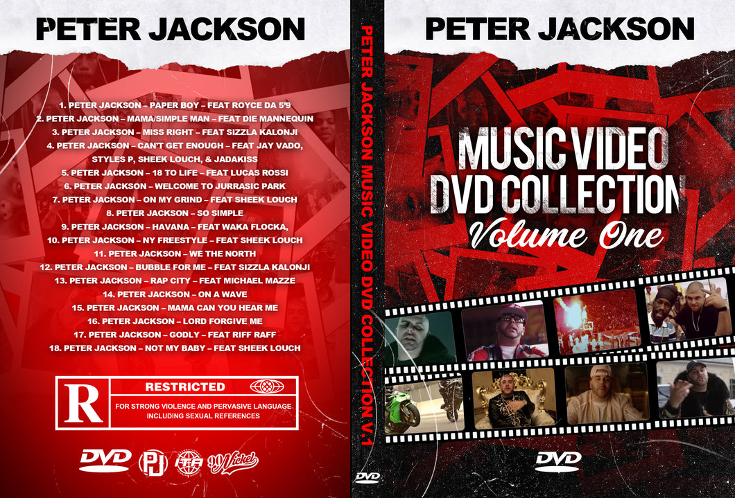 Peter Jackson - Music Video Collection - DVD - Vol 1